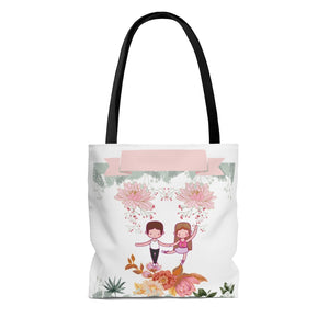 Personalized Children's Tote Bag, Vaccinated Dancers