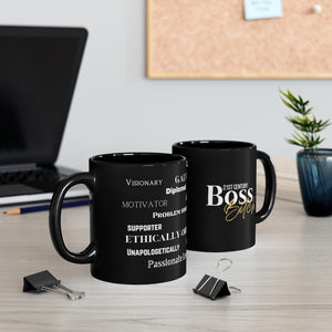 21st. Century Boss Bitch, 11oz Black Mug